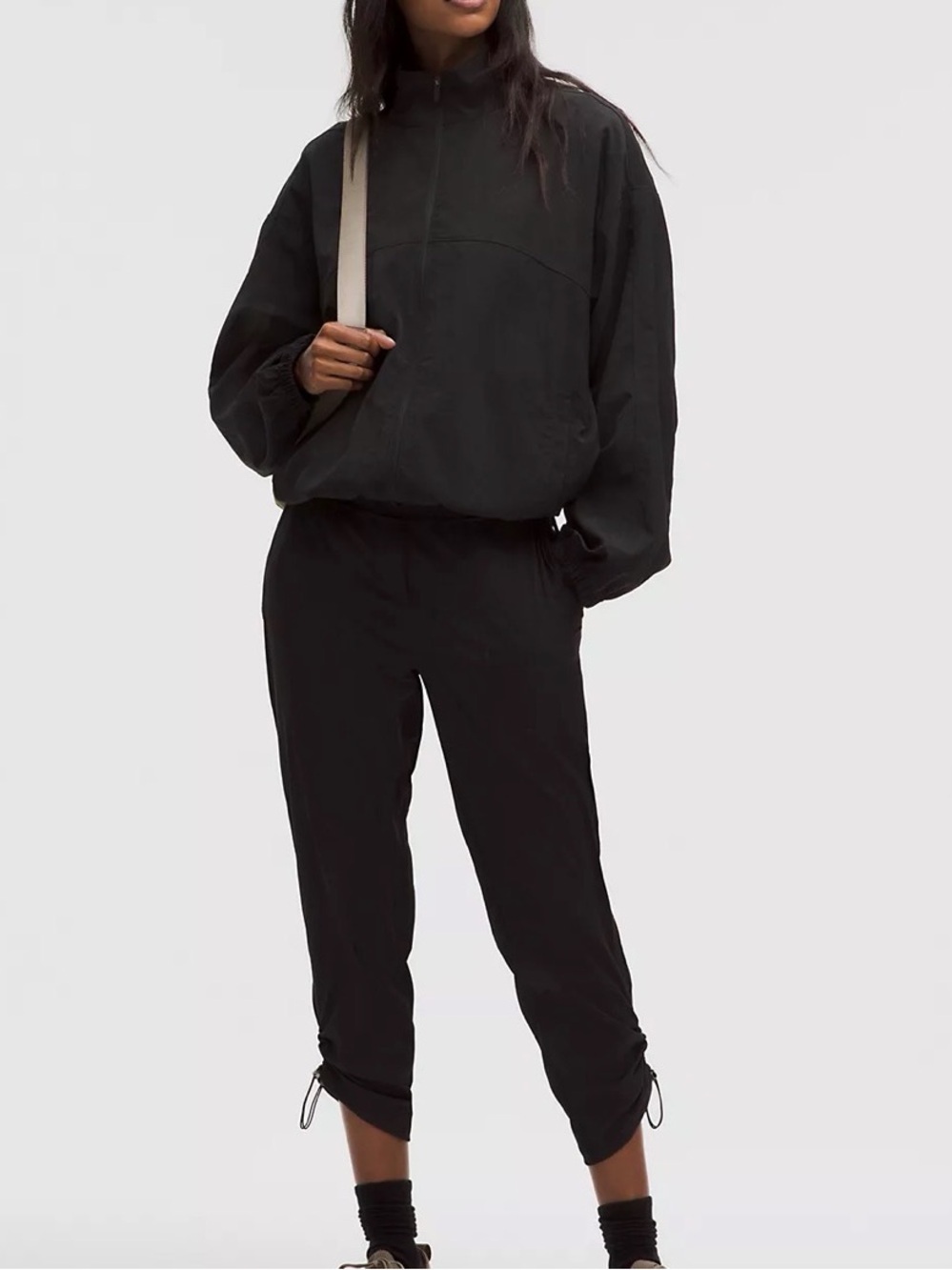 Lululemon Black Dance Studio Mid-Rise Cropped Pant, 8